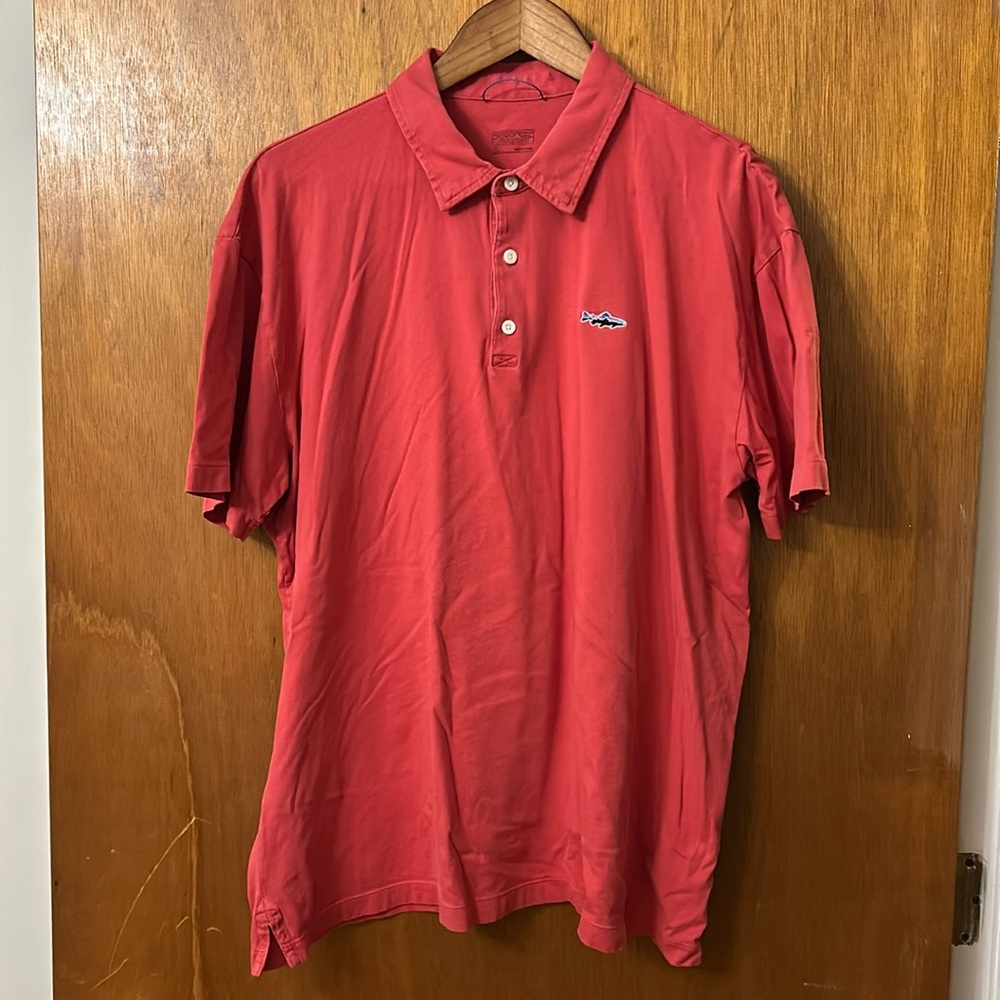 Patagonia fitz roy trout polo